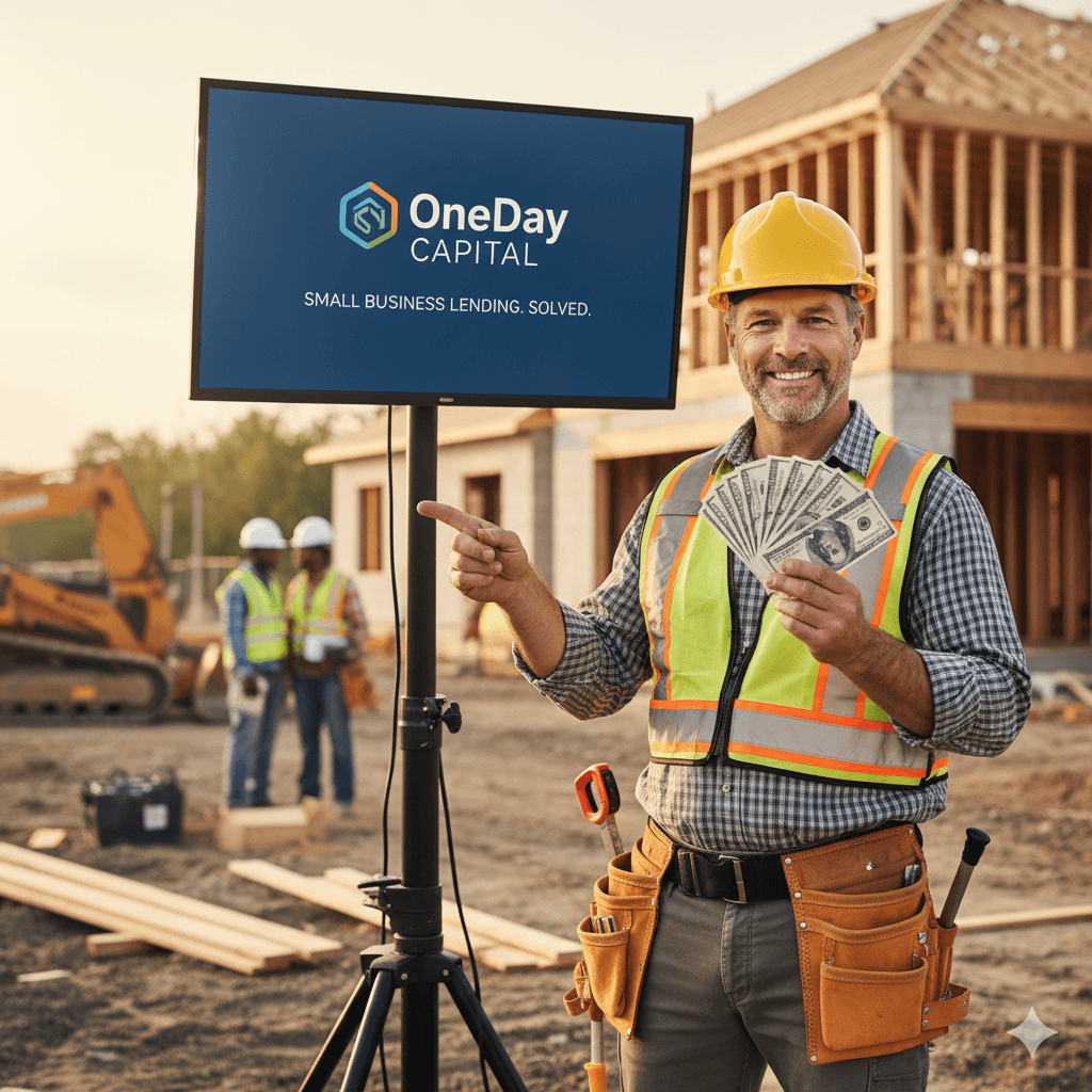 Contractor funded by OneDayCap