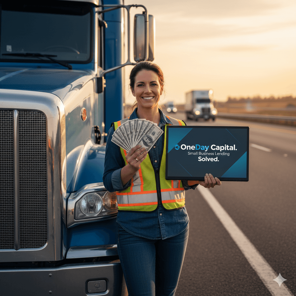 Trucking company owner funded by OneDayCap